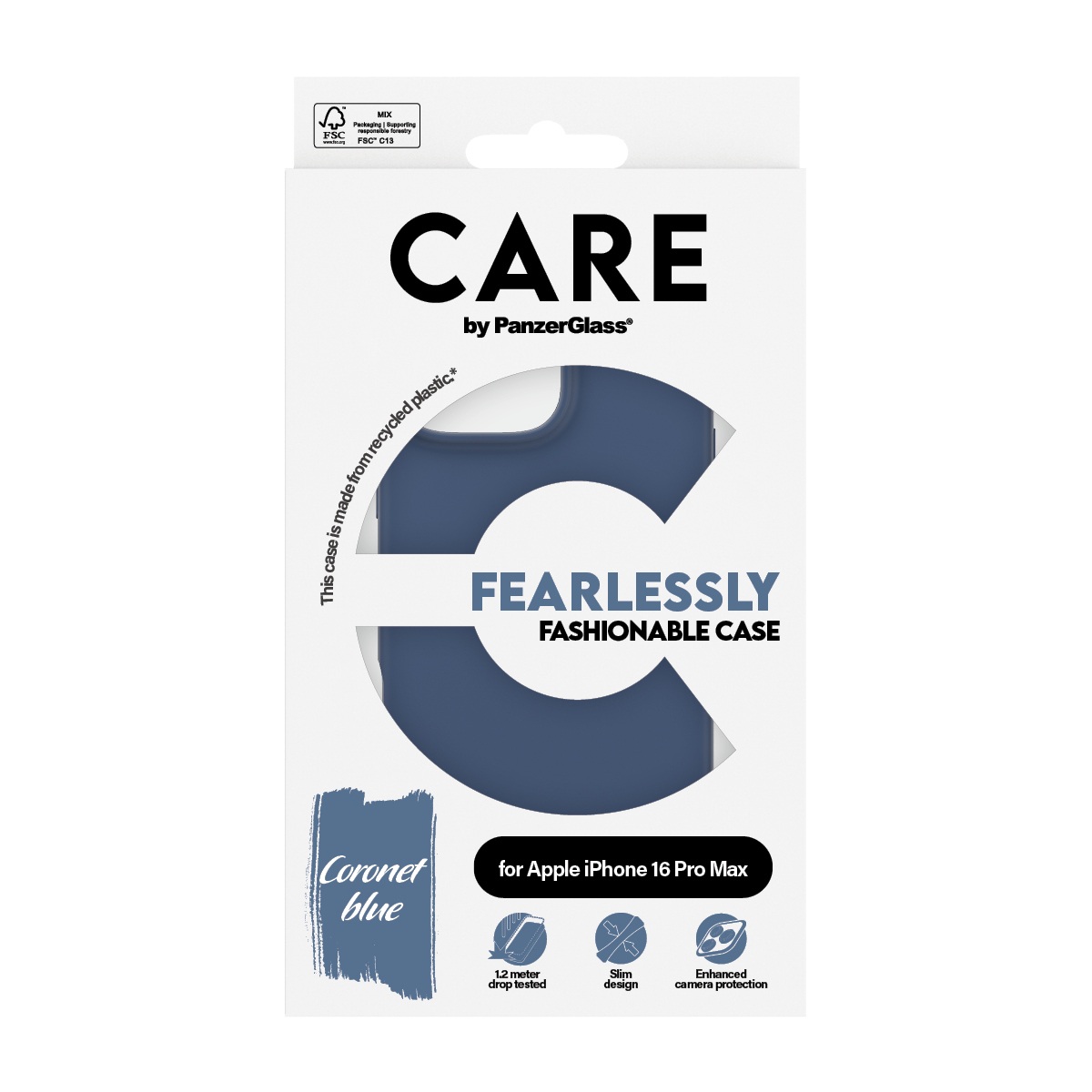 PanzerGlass CARE by PanzerGlass - Hintere Abdeckung für Mobiltelefon - Thermoplastisches Polyurethan (TPU), Ansicht 3