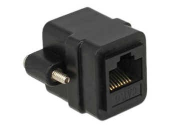 Delock Panel-Mount - Netzwerkkoppler - RJ-45 (W)