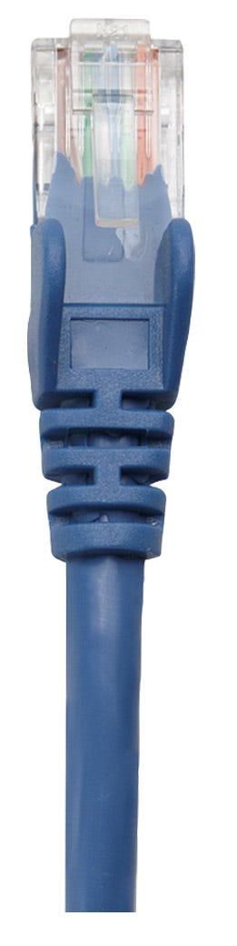 Intellinet Network Patch Cable, Cat6, 0.25m, Blue, Copper, S/FTP, LSOH / LSZH, PVC, RJ45, Gold Plated Contacts, Snagless, Ansicht 4