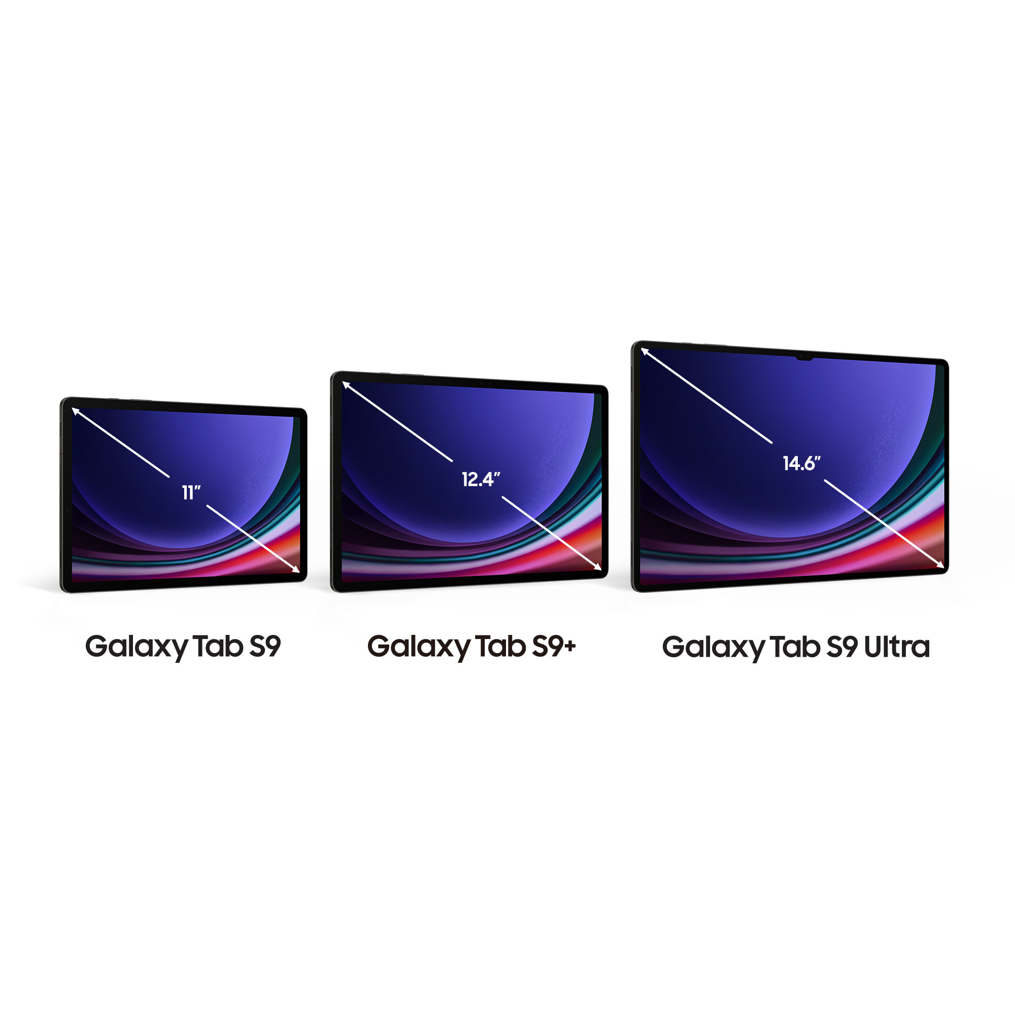 Samsung Galaxy Tab S9 - Tablet - Android 13 - 128 GB - 27.81 cm (11), Ansicht 2