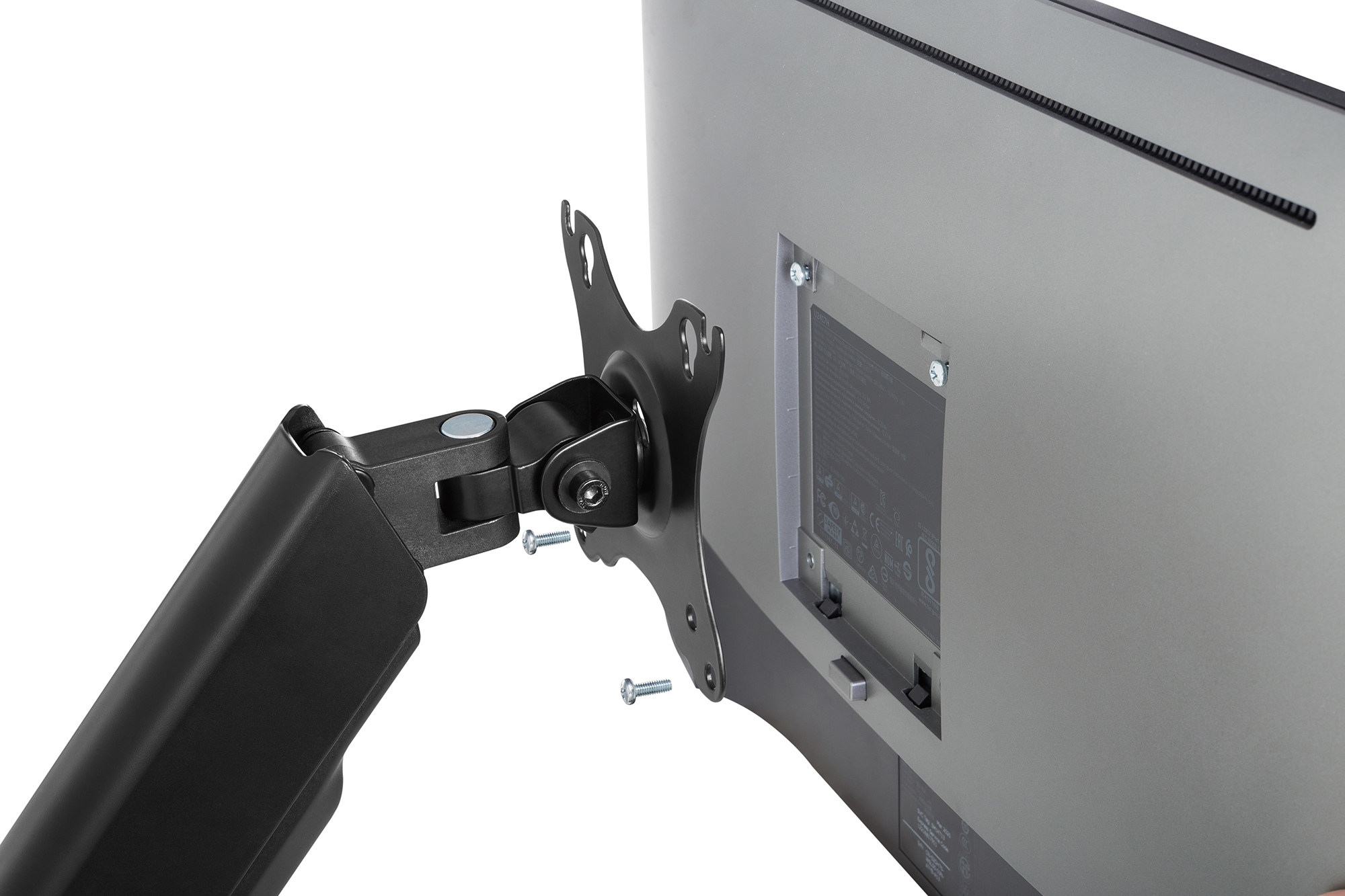 DIGITUS Universal Monitor-Wandhalterung mit Gasdruckfeder und Schwenkarm, Ansicht 2