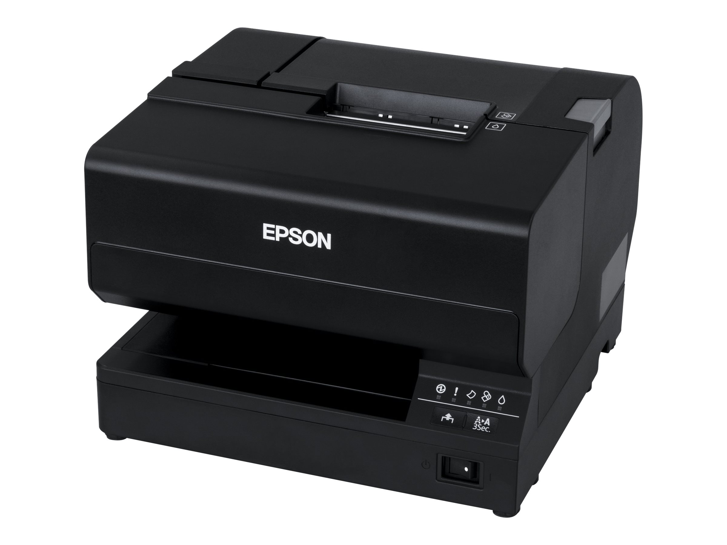 Epson TM-J7700, USB, Ethernet, Cutter, ASF, schwarz