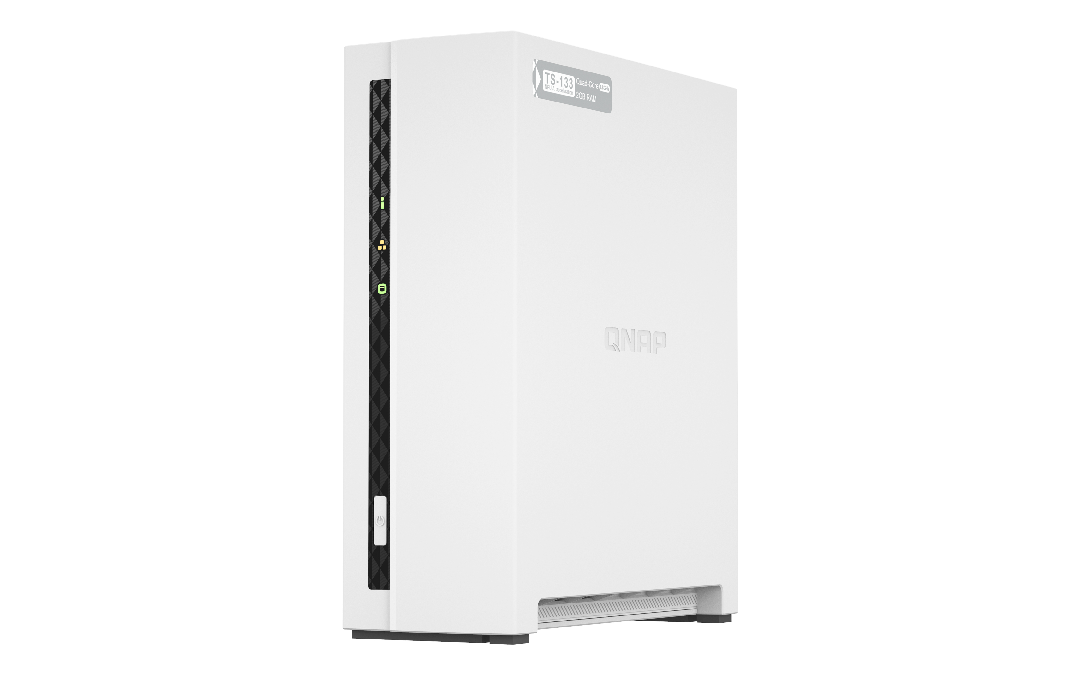 QNAP TS-133 - NAS-Server - SATA 6Gb/s - RAM 2 GB, Ansicht 4