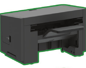 Lexmark Finisher mit Heftvorrichtung - 50 Blätter in 1 Schubladen (Trays), Ansicht 2