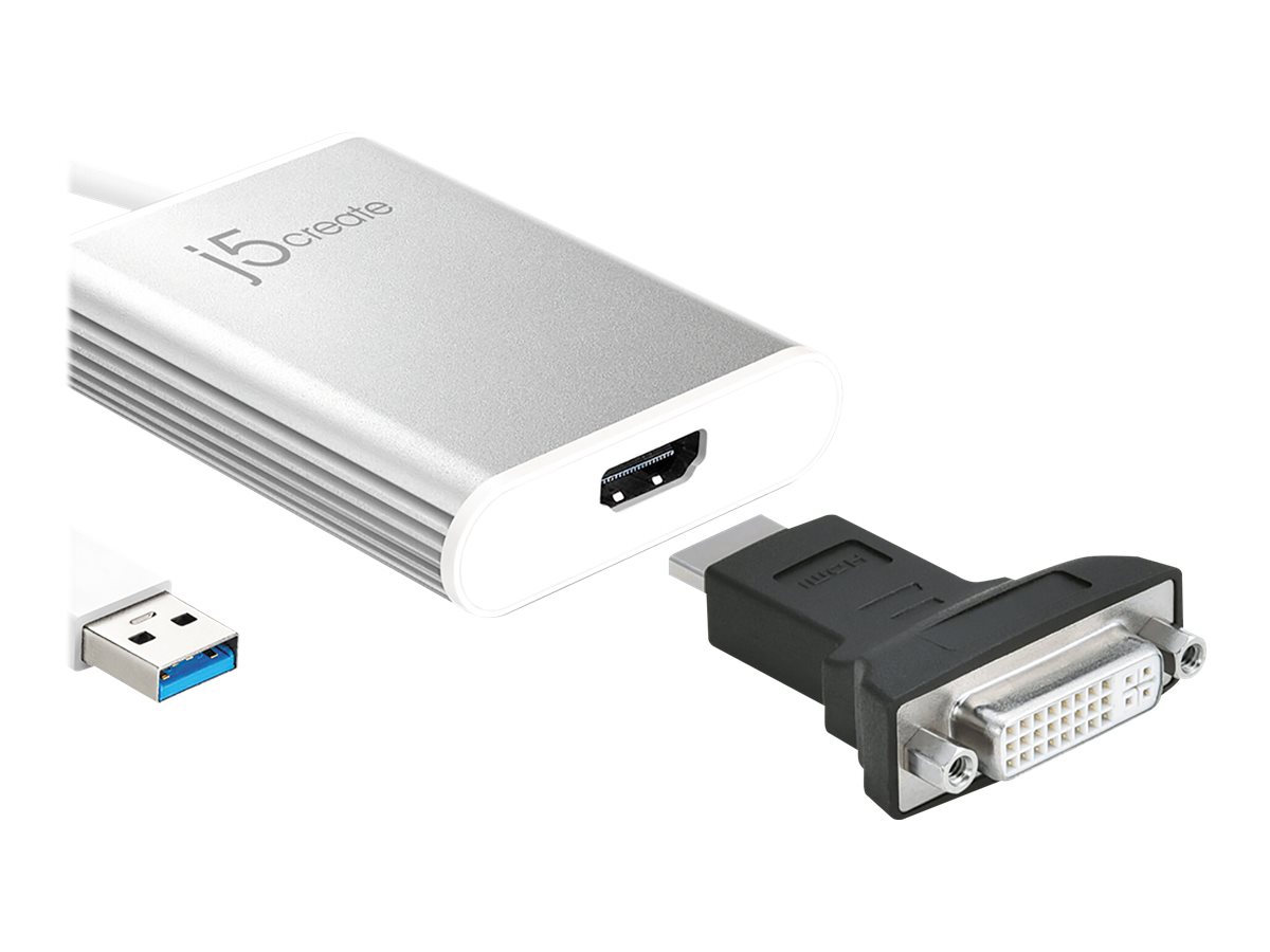 j5create JUA354 - Videoadapter - USB männlich zu HDMI weiblich, Ansicht 4