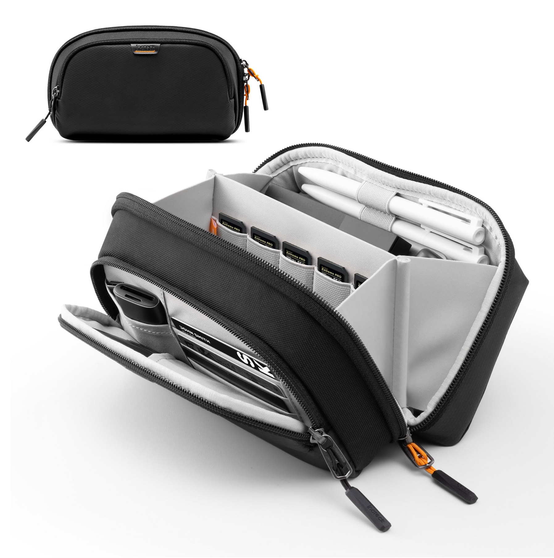 Inateck Kabeltasche AB03011 black - Tasche, Ansicht 2