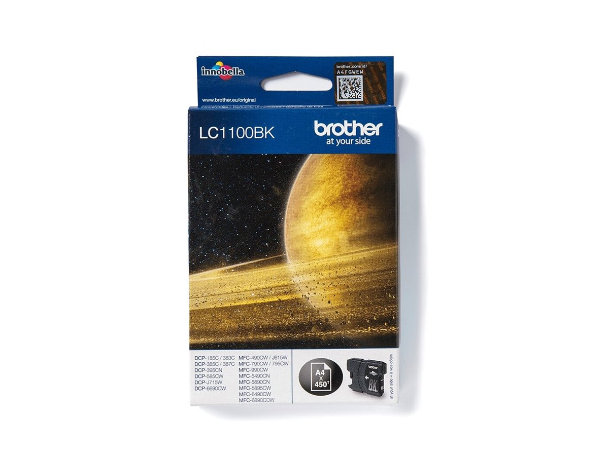 Brother LC1100BK - Schwarz - original - Tintenpatrone