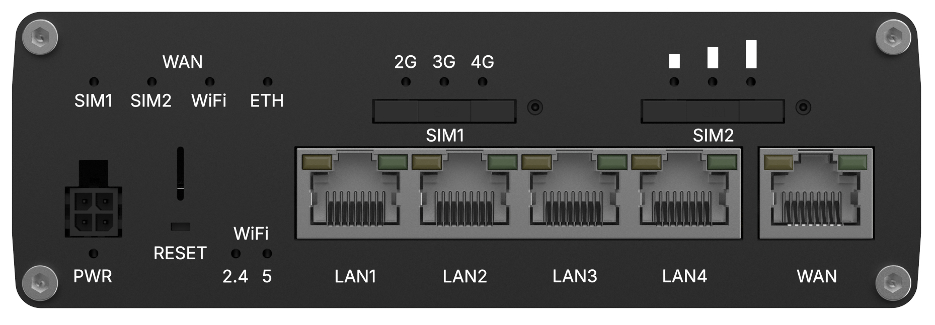 Teltonika · Router· RUTC41· 4G Edge - Router - 1 Gbps, Ansicht 4