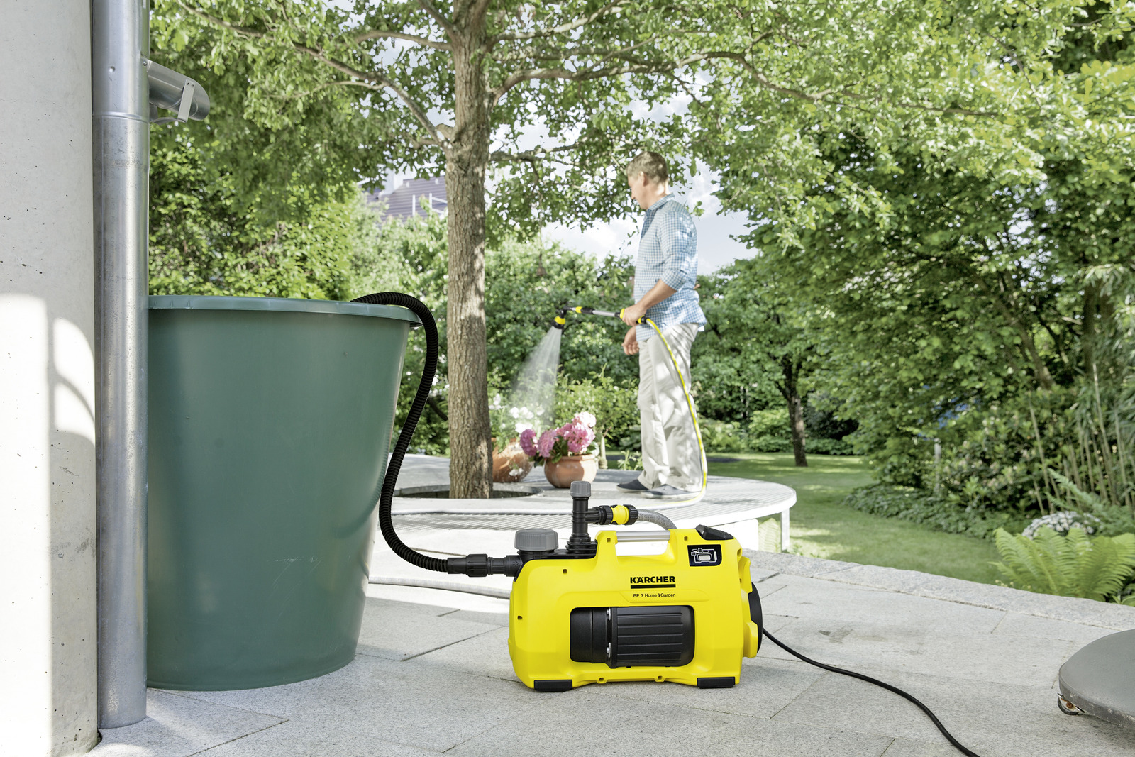 Kärcher BP 4 HOME & GARDEN - 950 W - AC - 4,5 bar - 3800 l/h - Schwarz - Gelb, Ansicht 4