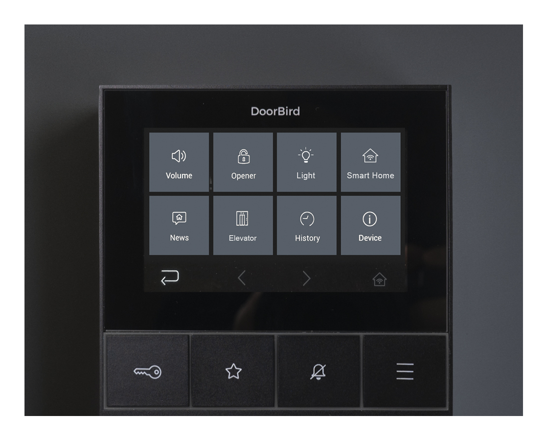 Doorbird IP Video Innenstation A1101 Black Edition, Ansicht 2