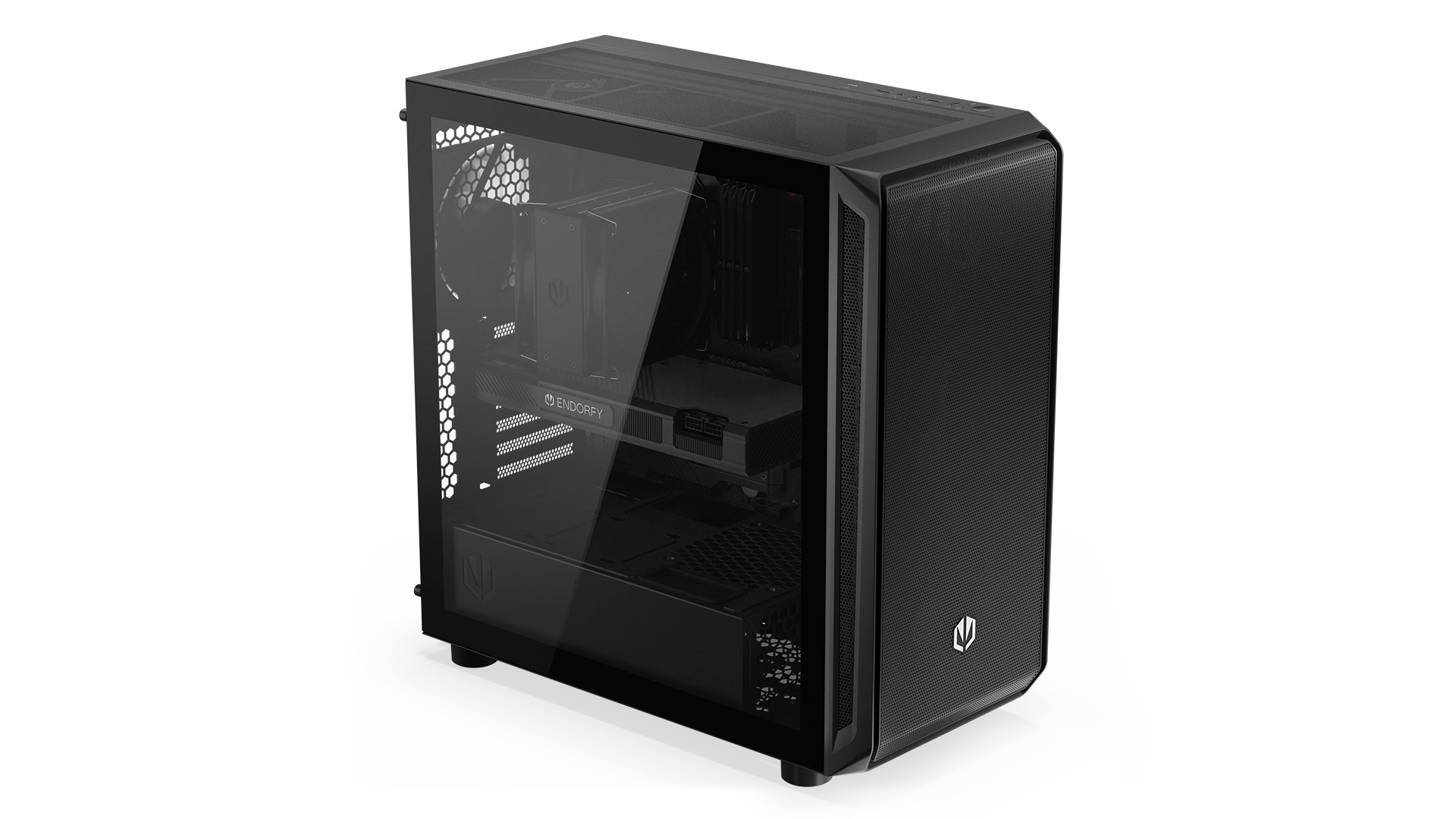 ENDORFY Arx 700 Air - Full Tower - PC - Schwarz - ATX - micro ATX - Mini-ATX - 17,9 cm - 41 cm, Ansicht 4