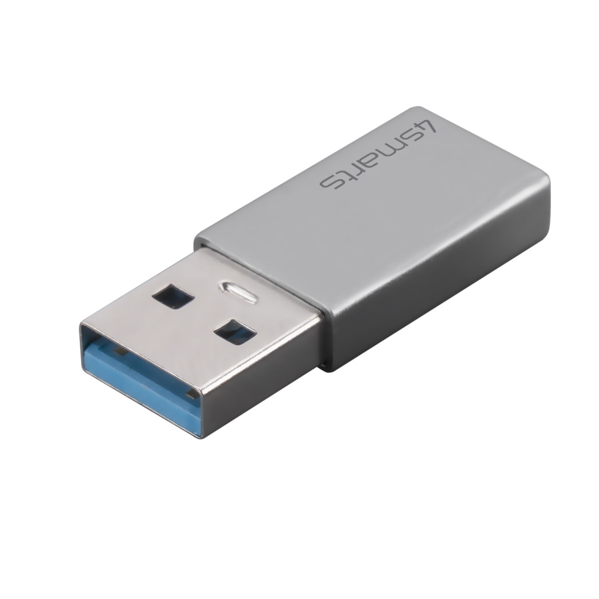 4smarts 540275 - USB Typ-A - USB Typ-C - Männlich - Grau - Passiv - 5 Gbit/s, Ansicht 3