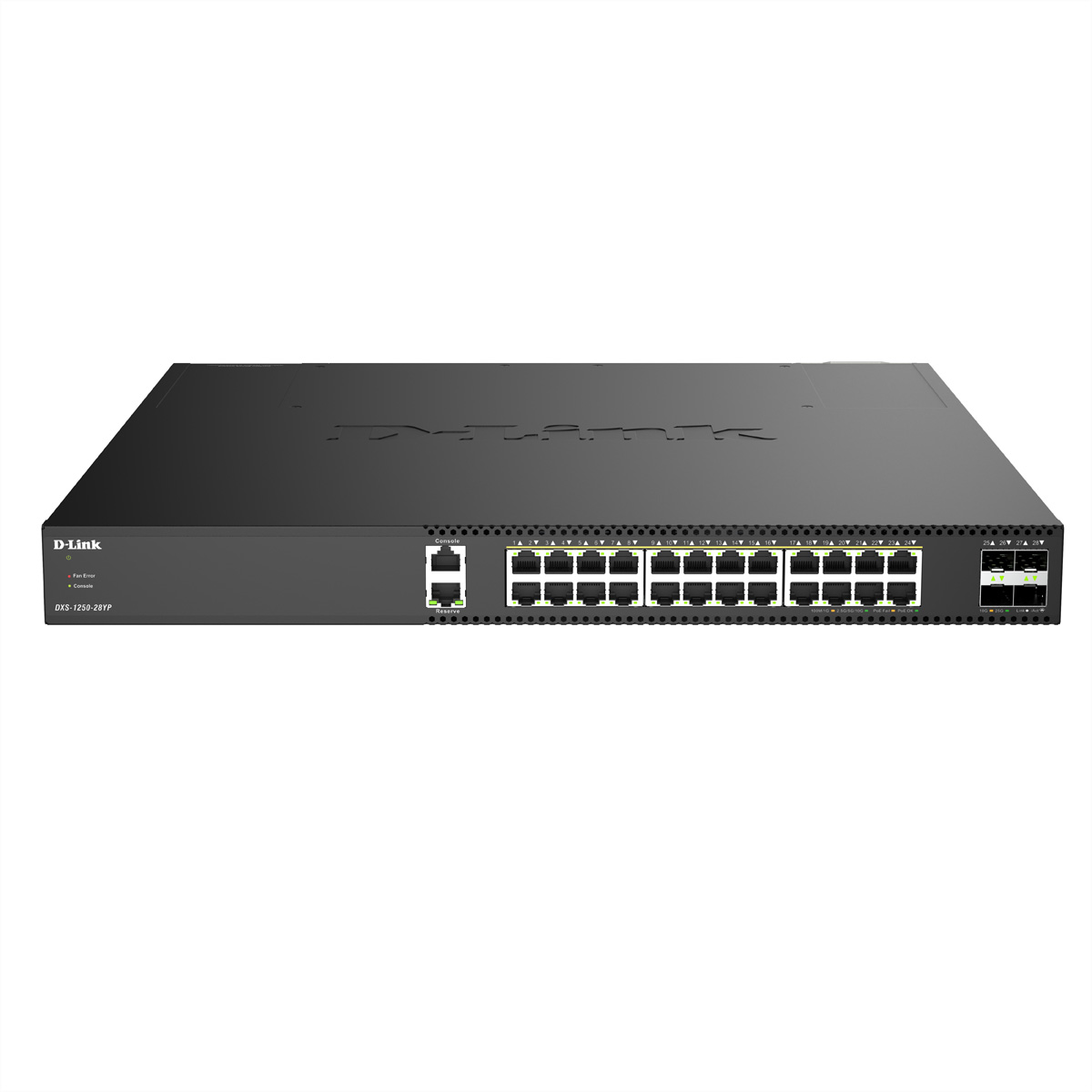 D-Link DXS-1250-28YP/E Switch Smart Multi-Gigabit - Switch - 10 Gbps