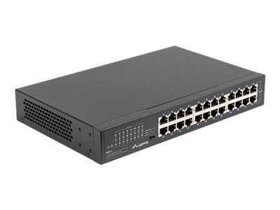 Lanberg RSGE-24 - Unmanaged - Gigabit Ethernet (10/100/1000) - Rack-Einbau - 1U, Ansicht 4