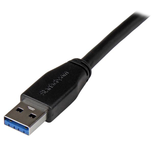 StarTech.com 5m Aktives USB 3.0 USB-A auf USB-B Kabel - USB A zu USB B Anschlusskabel - USB 3.1 Gen 1 (5 Gbit/s), Ansicht 2