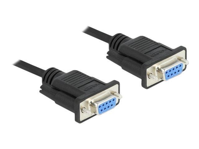Delock Kabel seriell - DB-9 (W) zu DB-9 (W)