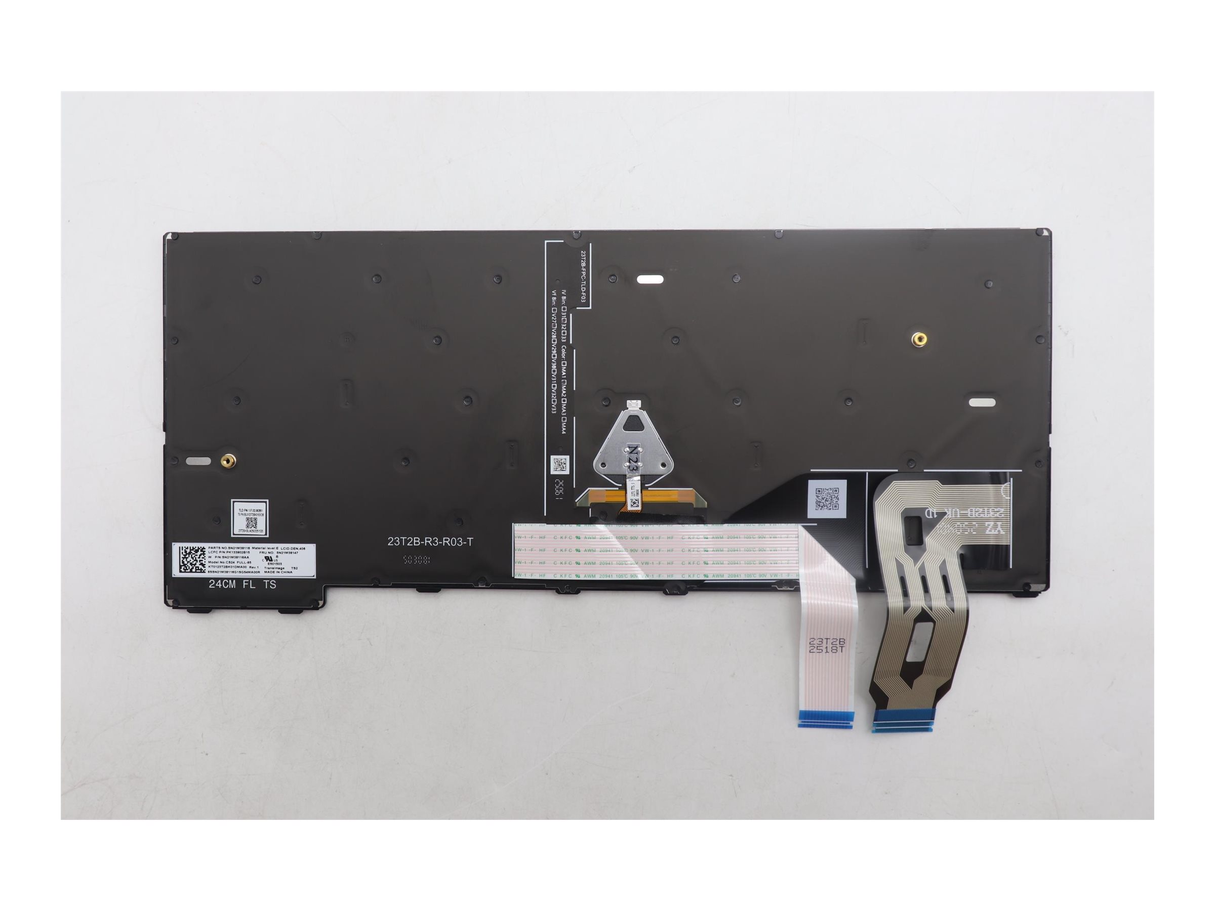 Lenovo NB KYB CS24 FL TOP BK-BL TRI DEN, Ansicht 2