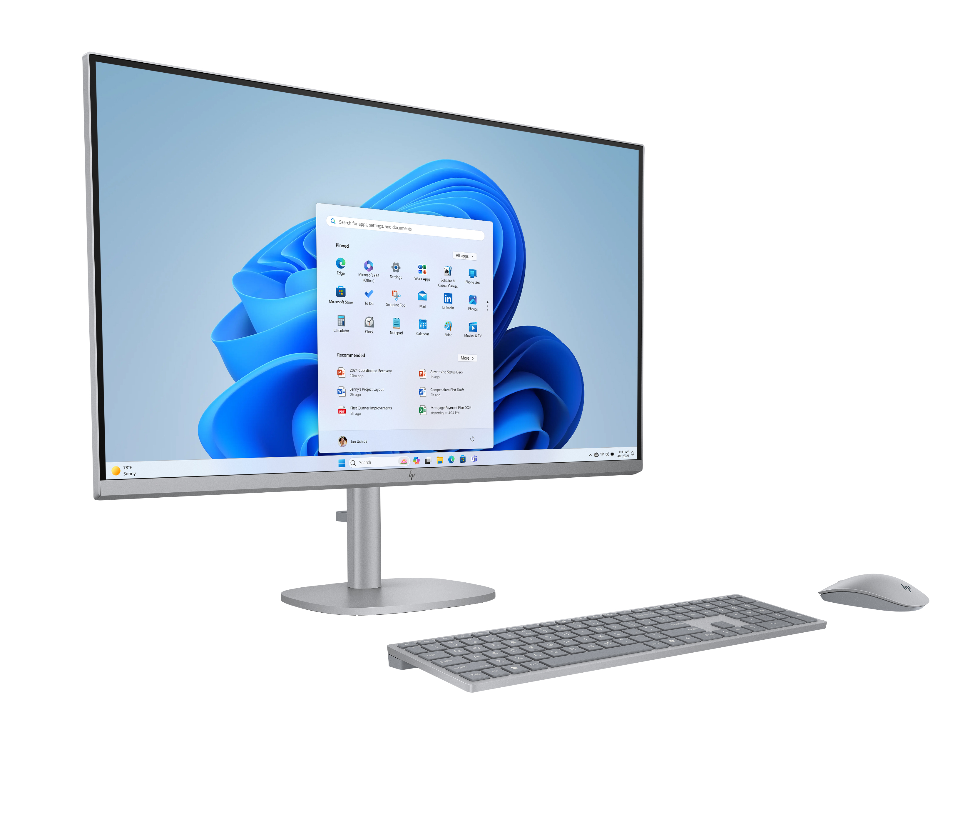 HP OmniStudio X32-c0670ng 80.01cm 31.5 Ultra 7 - All-in-One mit Monitor - Core Ultra 7, Ansicht 3