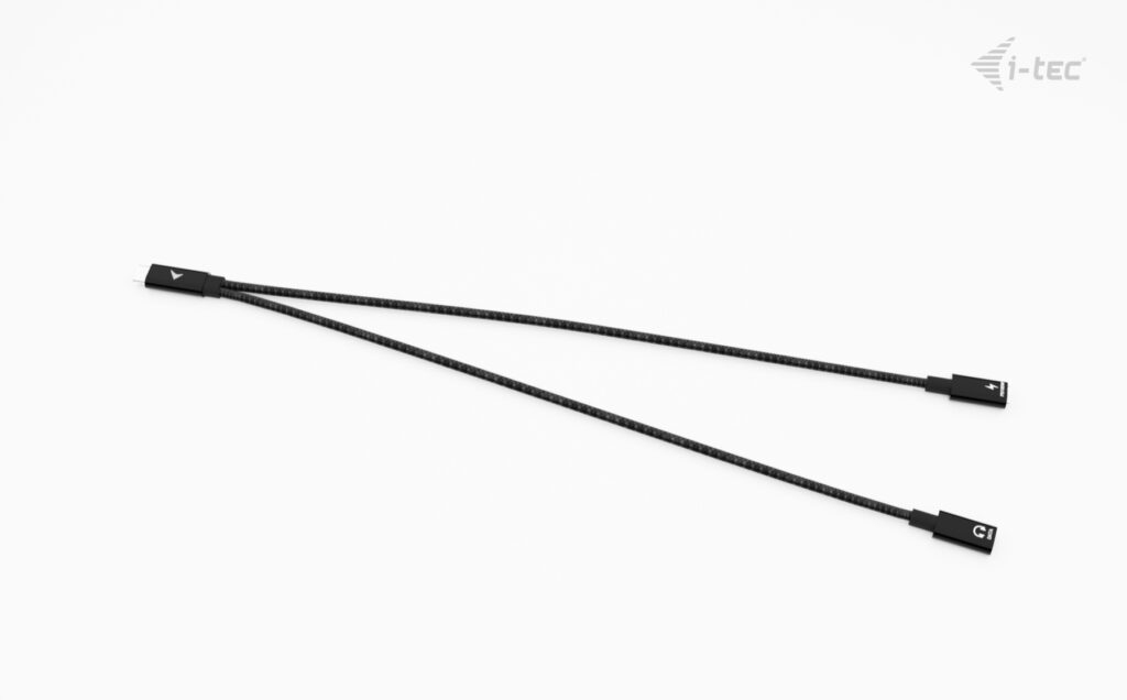 i-tec USB-Kabel - 24 pin USB-C zu 24 pin USB-C - USB-Stromversorgung (100 W), Ansicht 2