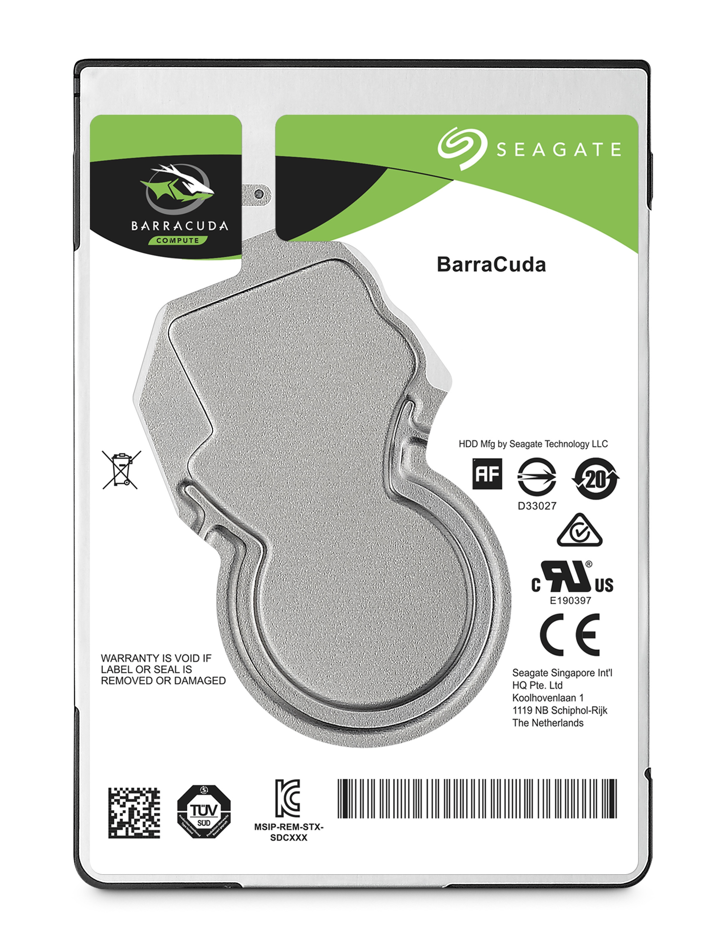 Seagate Barracuda 2.5&quot;, 2.5&quot;, 500 GB, 5400 RPM