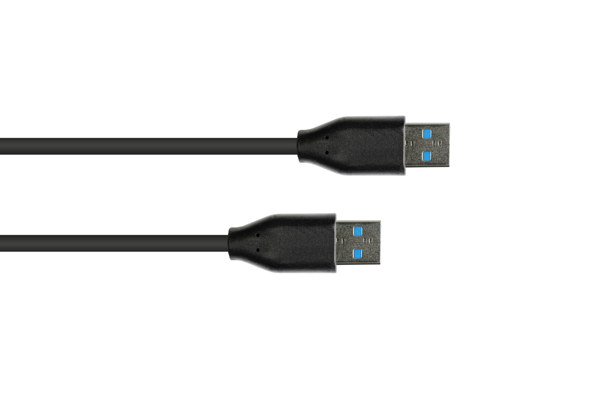 Good Connections 2831-AA005S - 0,5 m - USB A - USB A - USB 3.2 Gen 2 (3.1 Gen 2) - 10 Gbit/s - Schwarz, Ansicht 2