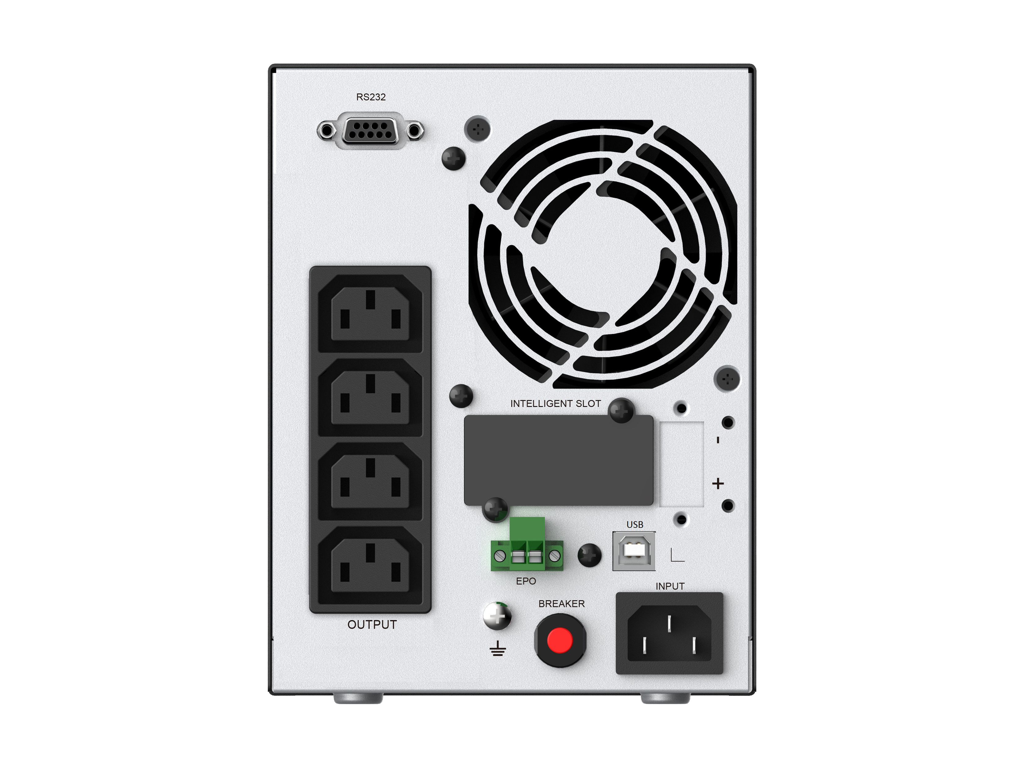 Conceptronic ZEUS USV Online UPS IEC EPO Port - (Offline-) USV - Energiespar-Modus - 1000VA 900W, Ansicht 3
