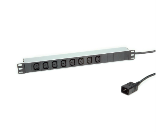 ROLINE Stromverteilungseinheit (Rack - einbaufähig) - 3600 Watt - Eingabe, Eingang IEC 60320 C20 16A, Ansicht 2