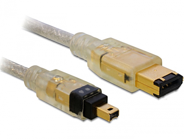Delock IEEE 1394-Kabel - FireWire, 6-polig (M), Ansicht 2
