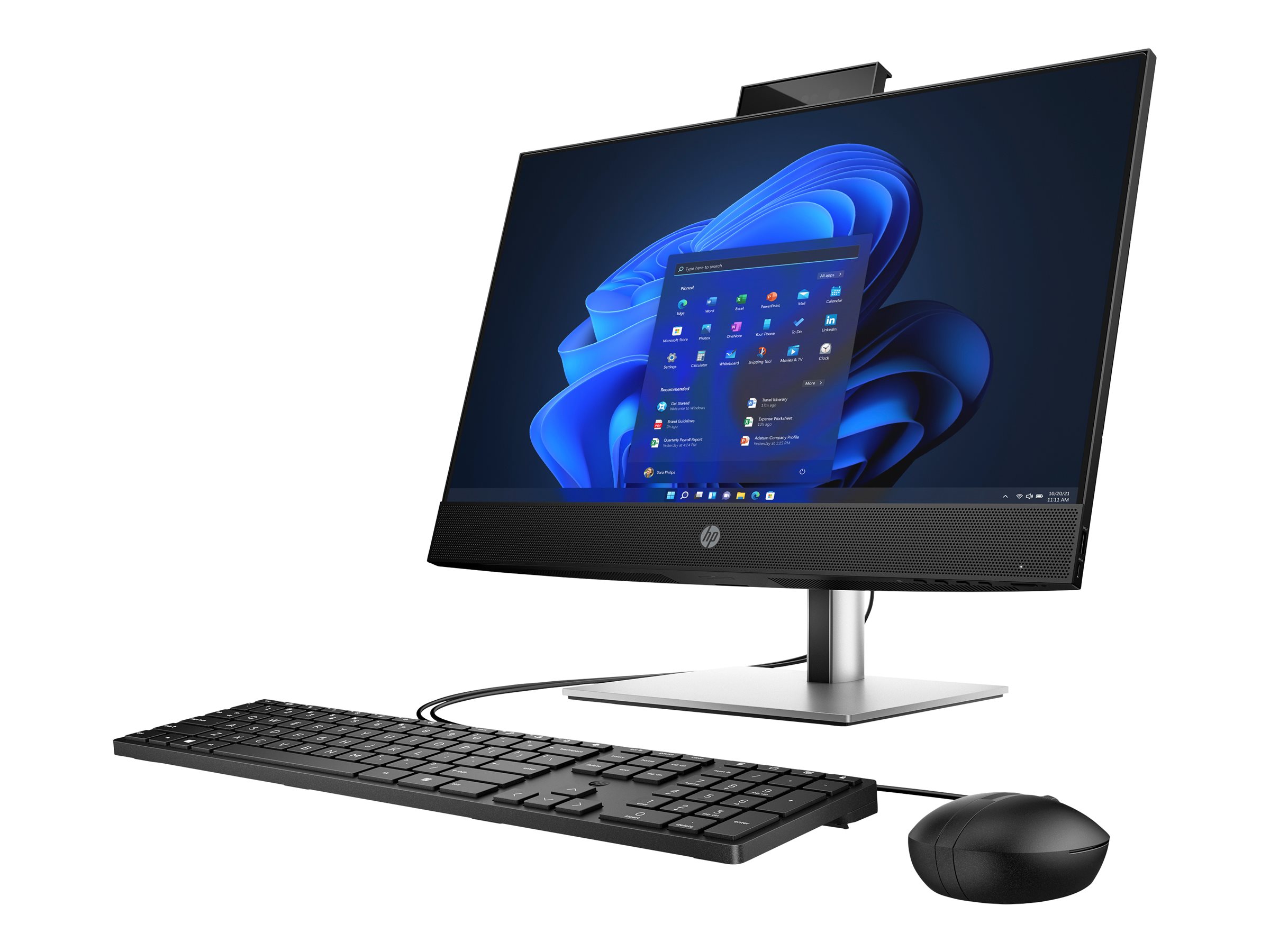 HP ProOne 440 G9 - All-in-One (Komplettlösung) - Core i5 i5-14500T / 1.7 GHz - RAM 8 GB - SSD 256 GB - NVMe - UHD Graphics 770 - 1GbE, Wi-Fi 6E, Bluetooth 5.3 - WLAN: 802.11a/b/g/n/ac/ax (Wi-Fi 6E), Bluetooth 5.3 - Win 11 Pro - Monitor: LED 60.5 cm ...