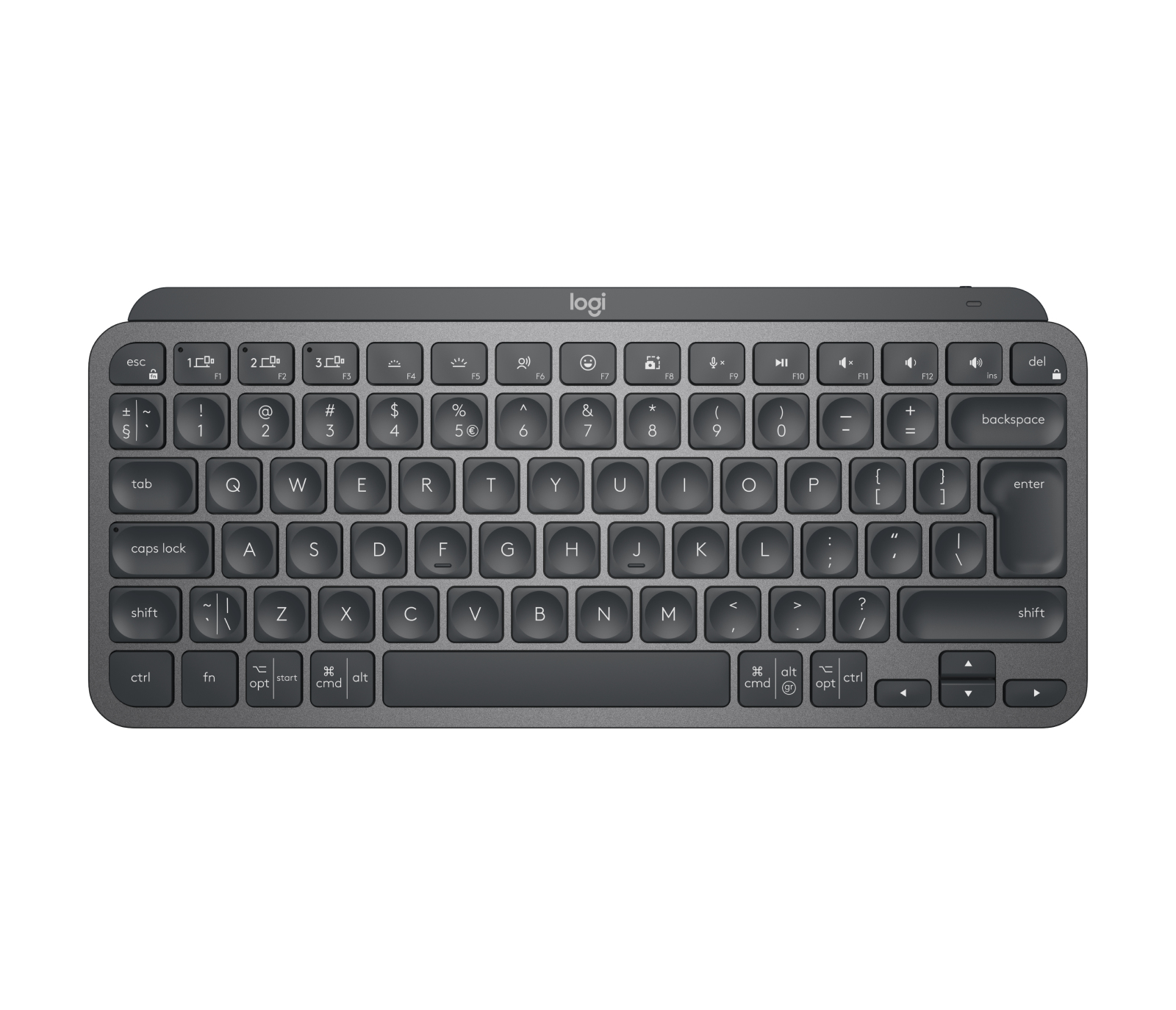 Logitech MX Keys Mini for Business - Tastatur - TL: US, QWERTY, Ansicht 2