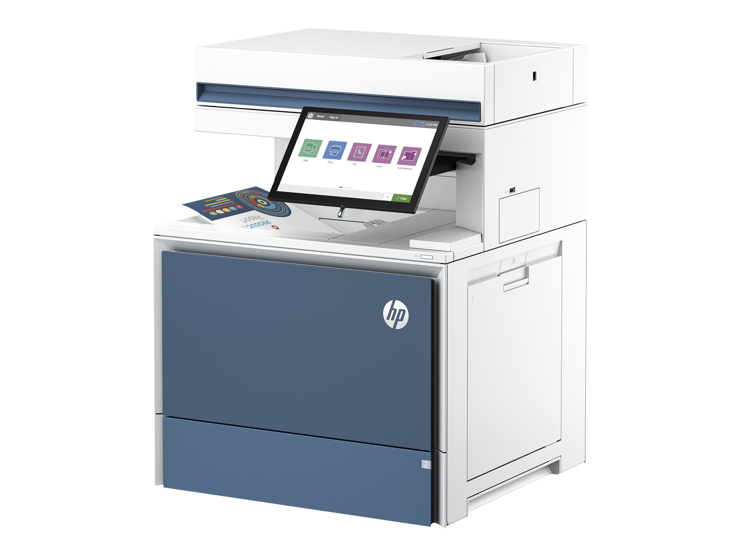 HP LaserJet Enterprise Flow MFP 6800zf - Multifunktionsdrucker - Farbe - Laser - Legal (216 x 356 mm)