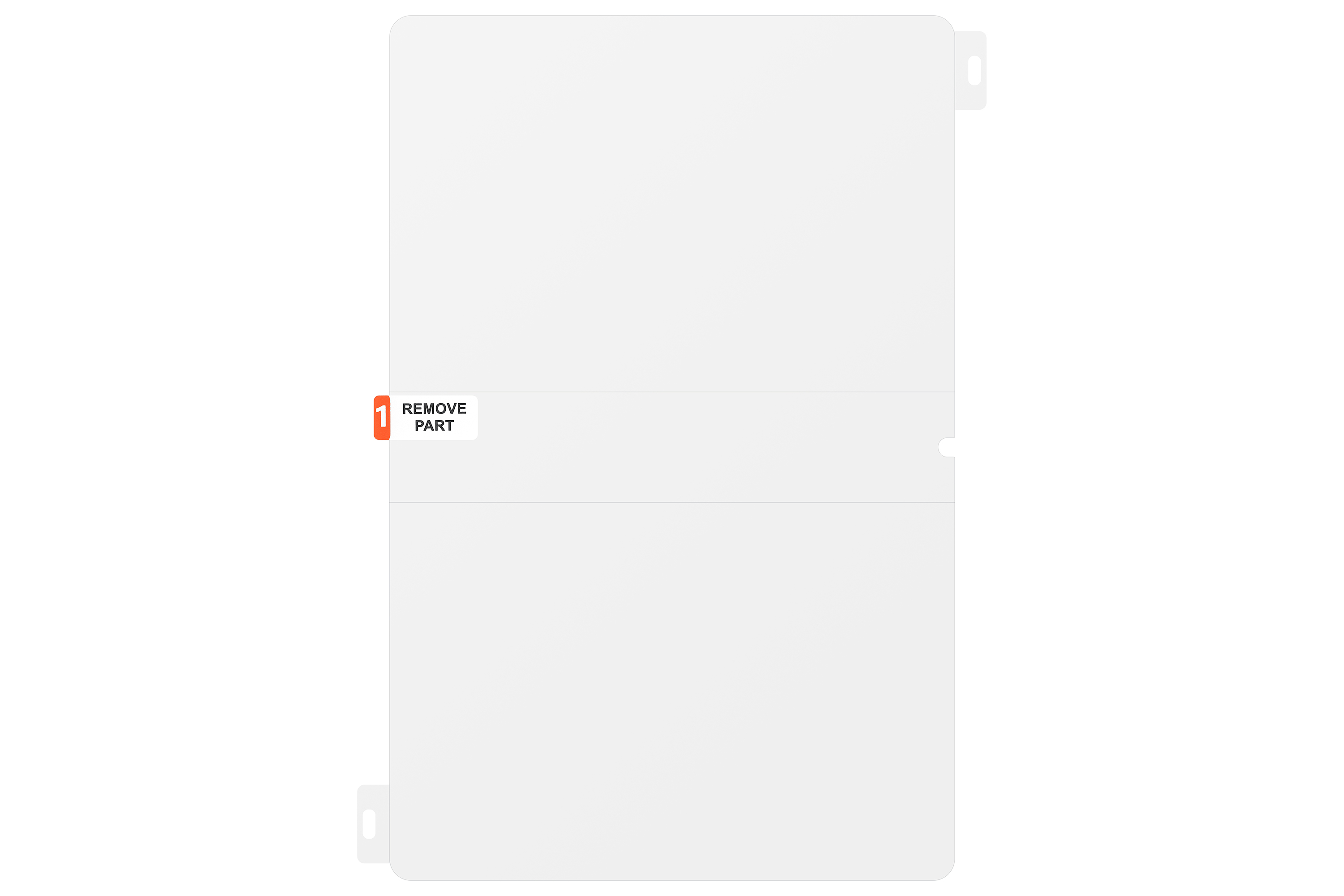 Samsung EF-UX710 - Bildschirmschutz für Tablet, Ansicht 3