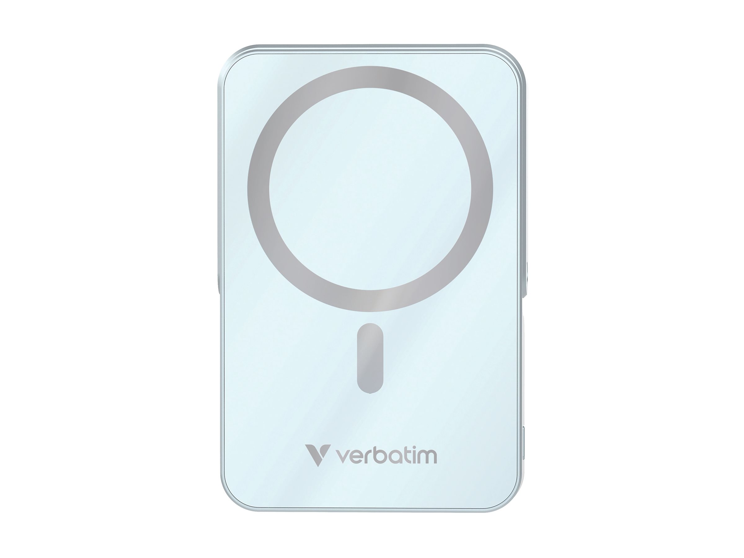 Verbatim Charge 'n' Go - Induktive Power Bank - magnetisch, mit Ständer - Li-Pol - 10000 mAh - 20 Watt - 3 A - Blau, Ansicht 4