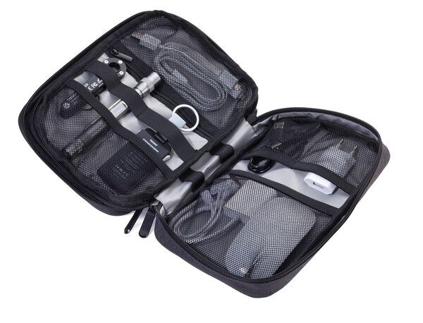 Troika Kabeltasche CONNECTED dunkelgrau, Ansicht 2