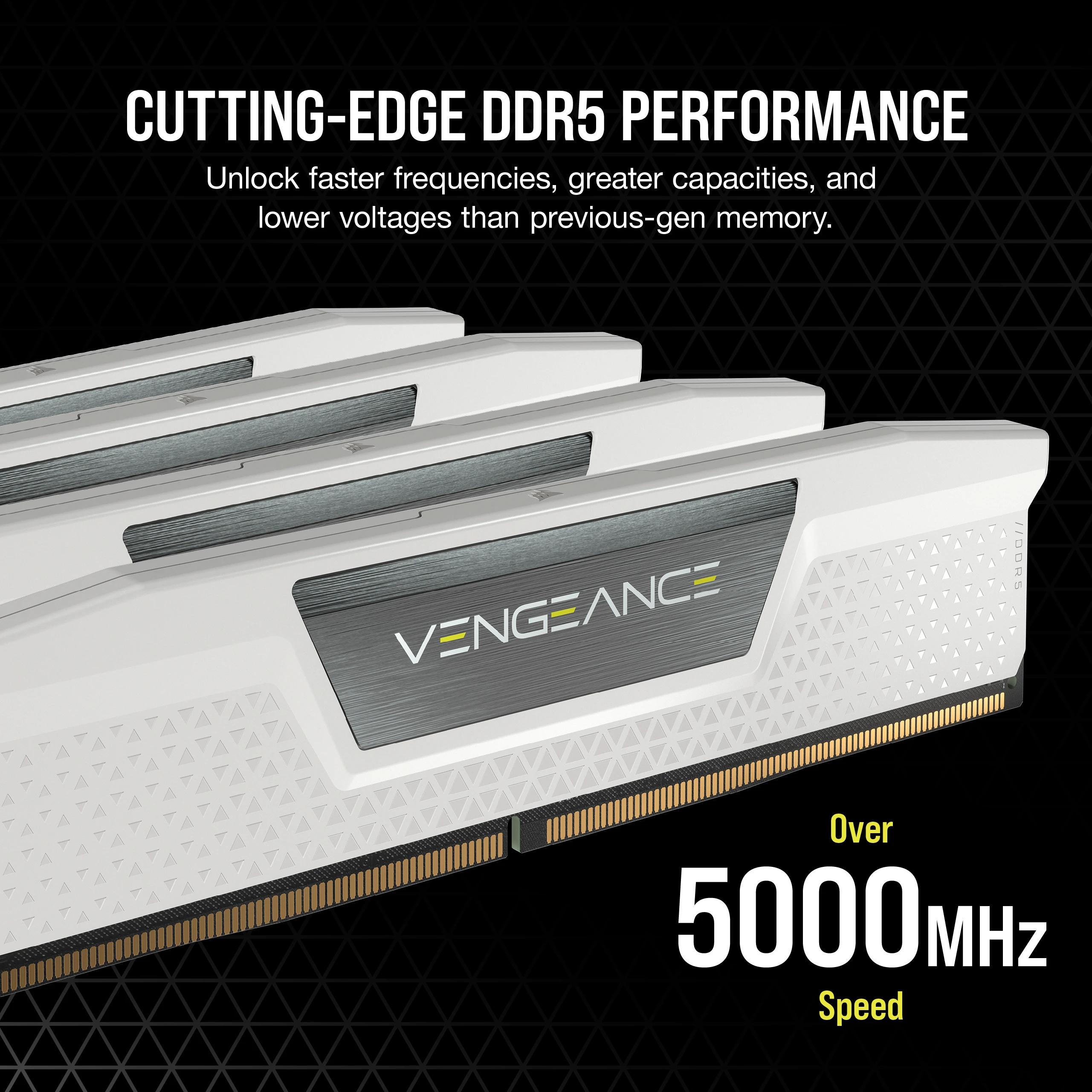 Corsair RAM Corsair D5 6000 32GB C30 Venegance K2 W - 32 GB - DDR5, Ansicht 3