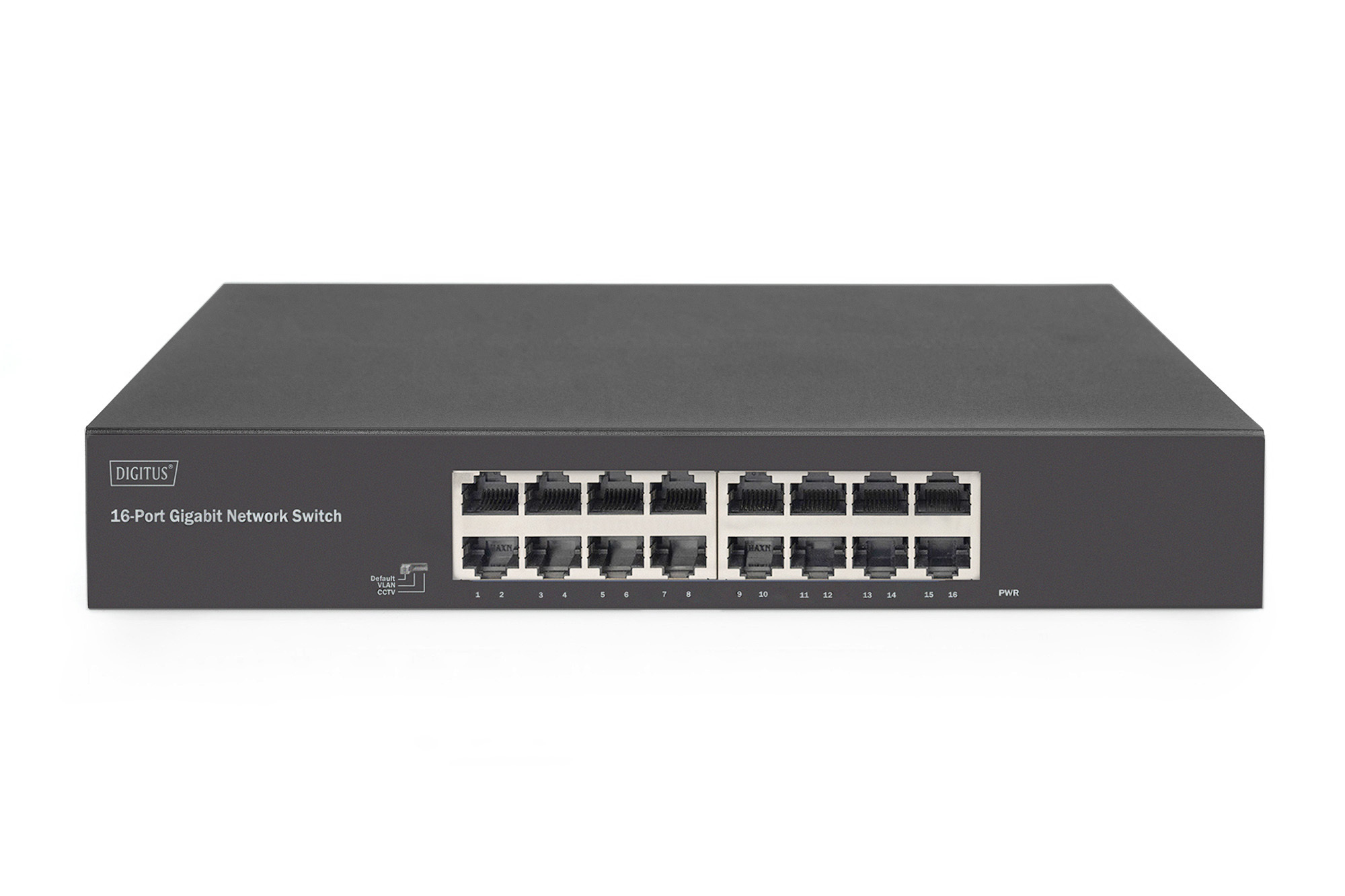 DIGITUS 16-Port Gigabit Switch, Ansicht 3