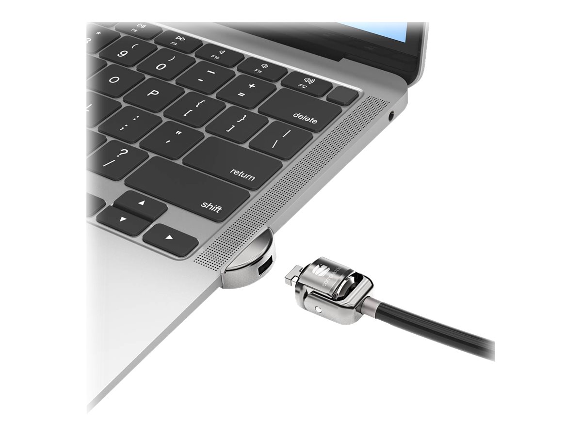 Compulocks MacBook Air 13-inch Cable Lock Adapter 2017 to 2019 - Sicherheitsschlossadapter - für Apple MacBook Air (Anfang 2020 Ende 2020 Mitte 2019)