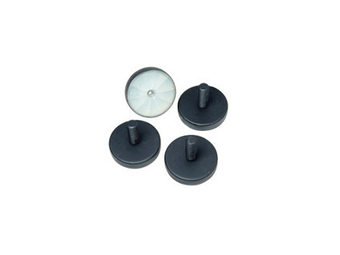 Peerless ACC 310 - Montagekomponente (Füße) - für Plasma-Wagen - Kunststoff Stahl - Schwarz (Packung mit 4)