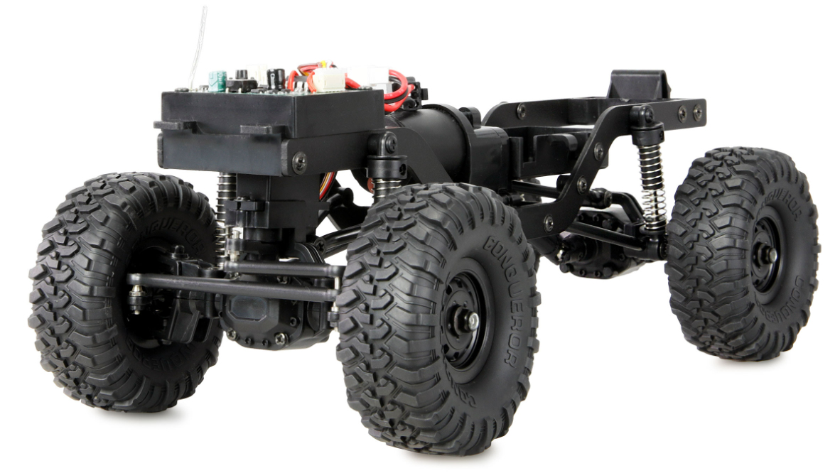 Amewi RC Crawler Mini-Cabalo AMXRock 4WD 1 16 RTR gelb, Ansicht 4