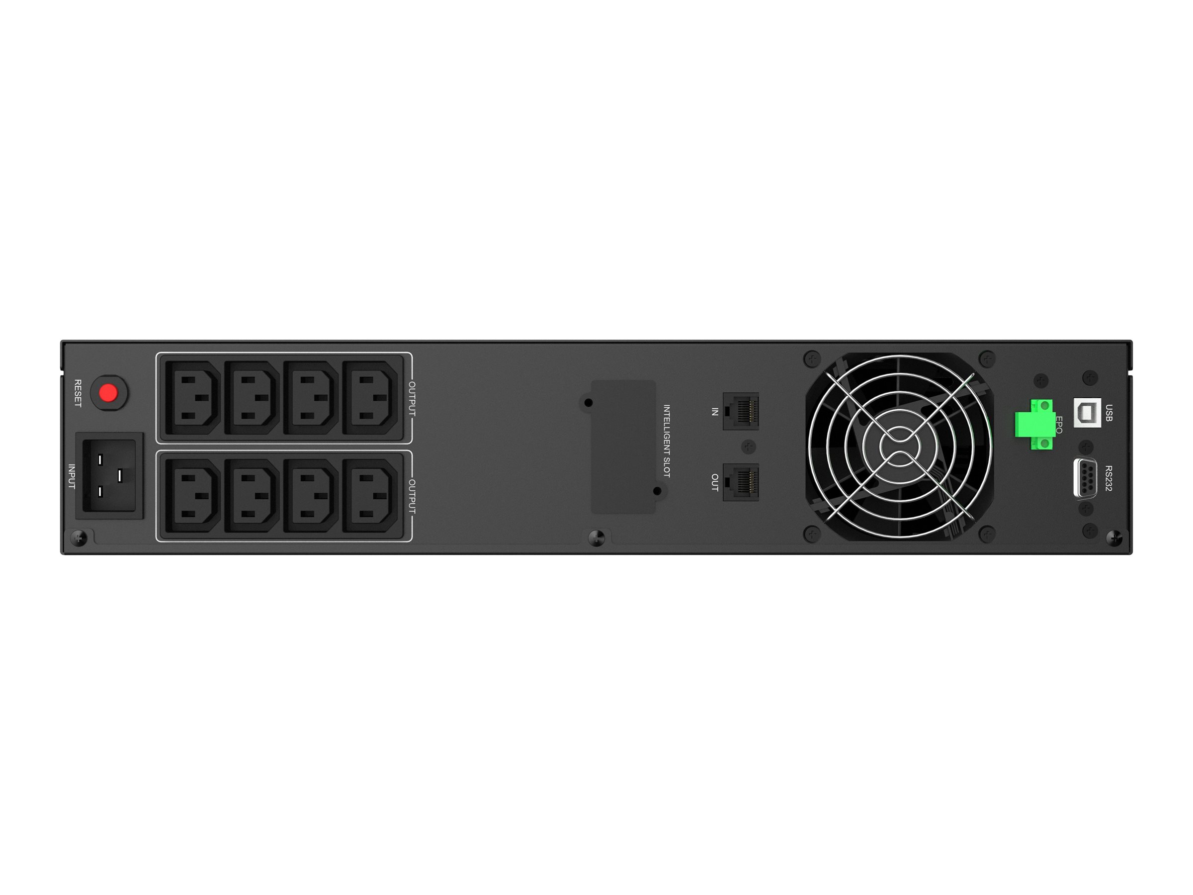 BlueWalker PowerWalker VI 3000 RLE - USV (Rack - einbaufähig), Ansicht 4