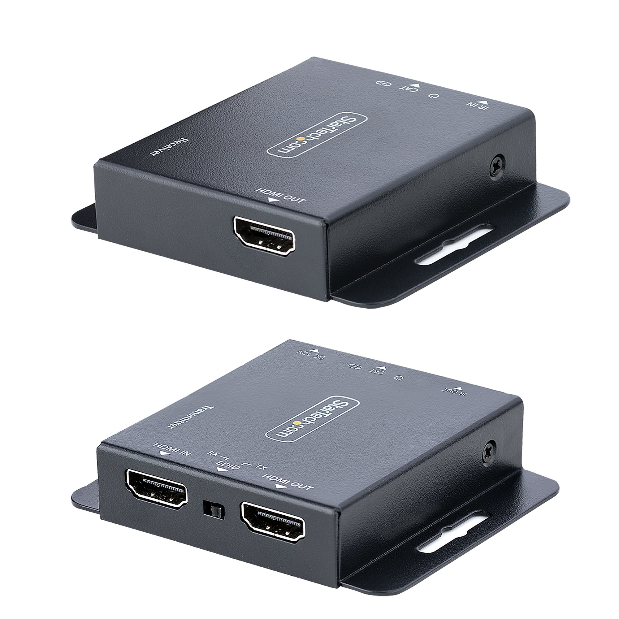 StarTech.com HDMI Ethernet Extender über CAT6/CAT5, 4K 30Hz/40 m oder 1080p/70 m, HDMI over Ethernet/IP Extender, Ansicht 2