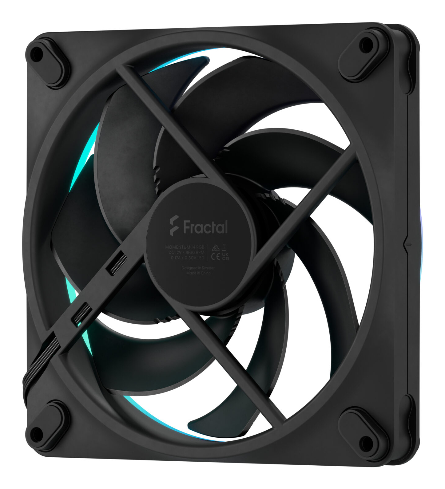 Fractal Design Momentum 14 RGB - Gehäuselüfter, Ansicht 4