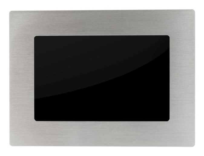 ALLNET Touch Display Tablet 12 Zoll zbh. Blende für Einbaurahmen silber, Ansicht 3