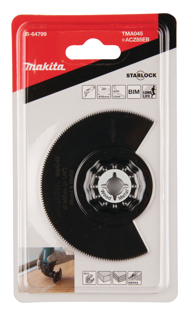 Makita TMA045 - Segmentsägeblatt - 85 mm - für, Ansicht 4