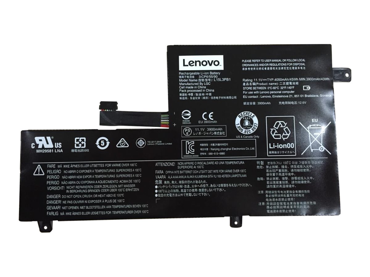Lenovo LG Chem L15L3PB1 - Laptop-Batterie - Lithium-Ionen, Ansicht 3