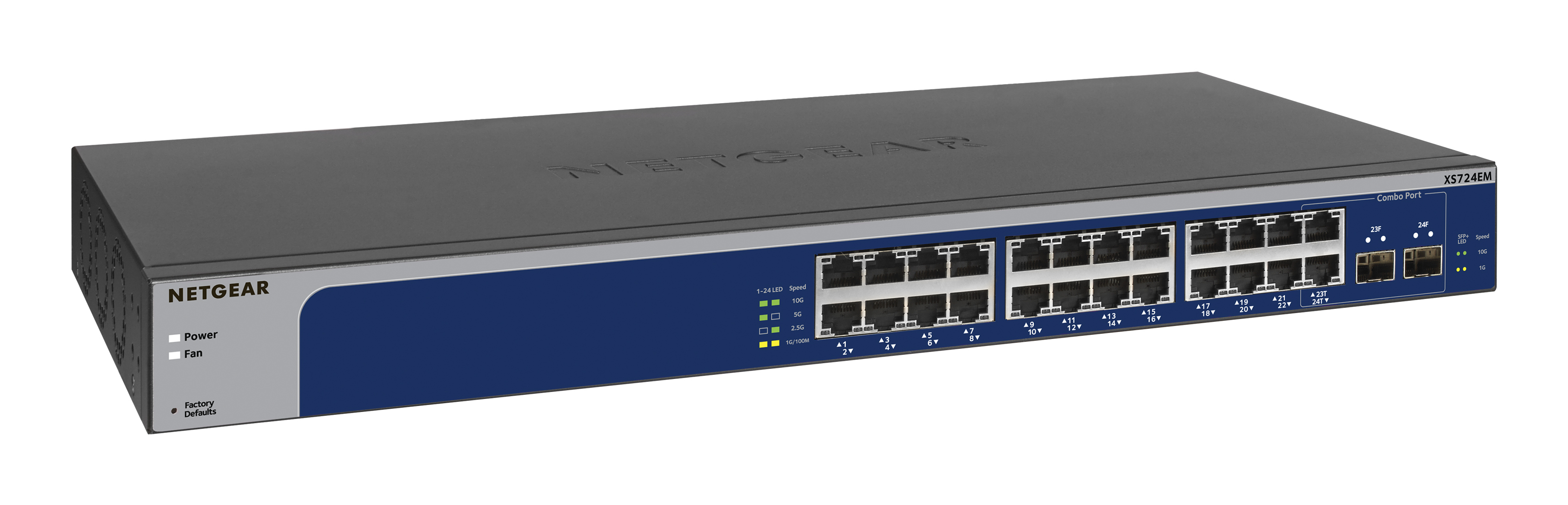Netgear Easy Smart XS724EM - V2 - Switch - Smart, Ansicht 2