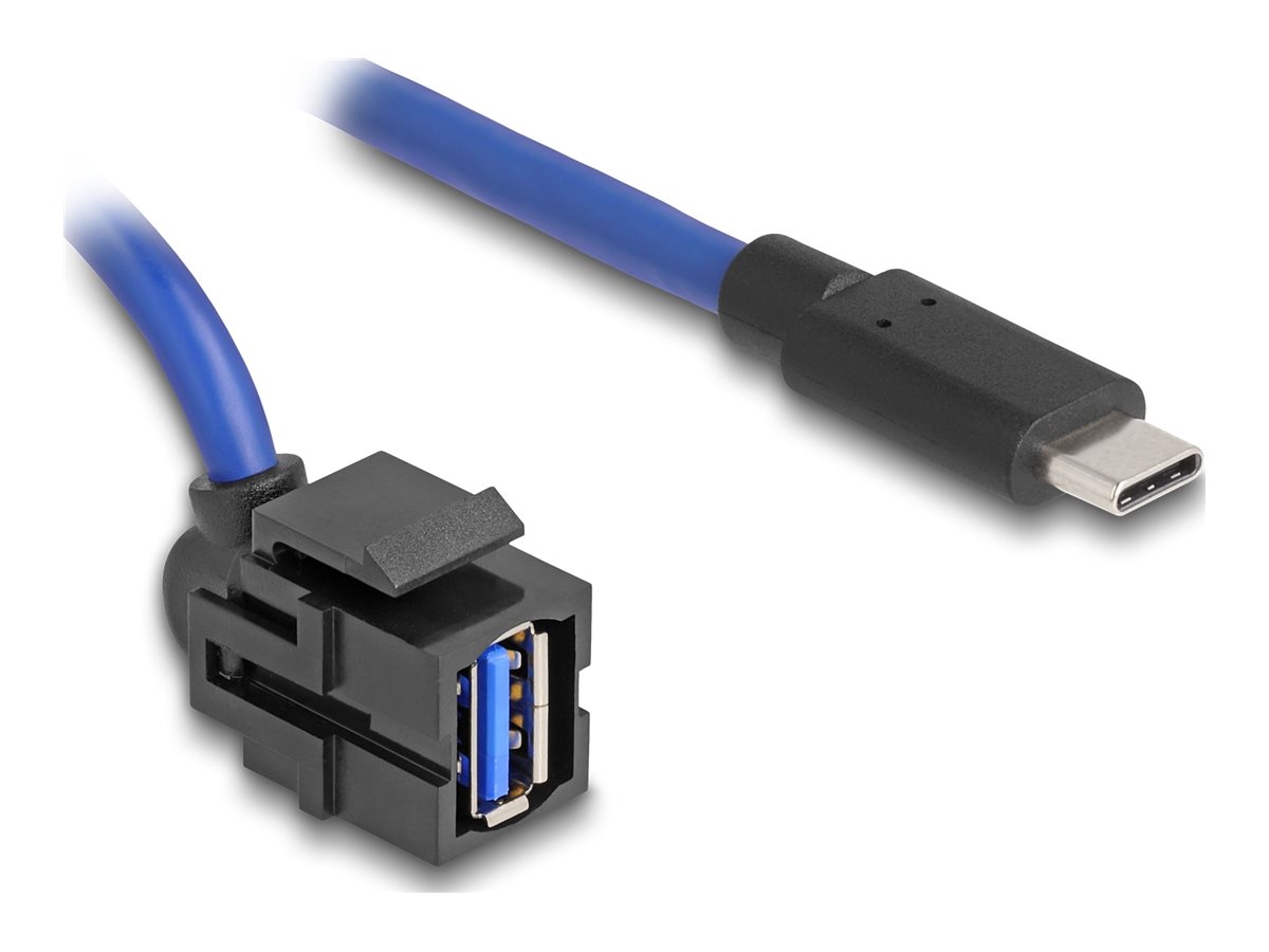 Delock USB-Kabel - USB-C (M) gerade zu USB Typ A (W)