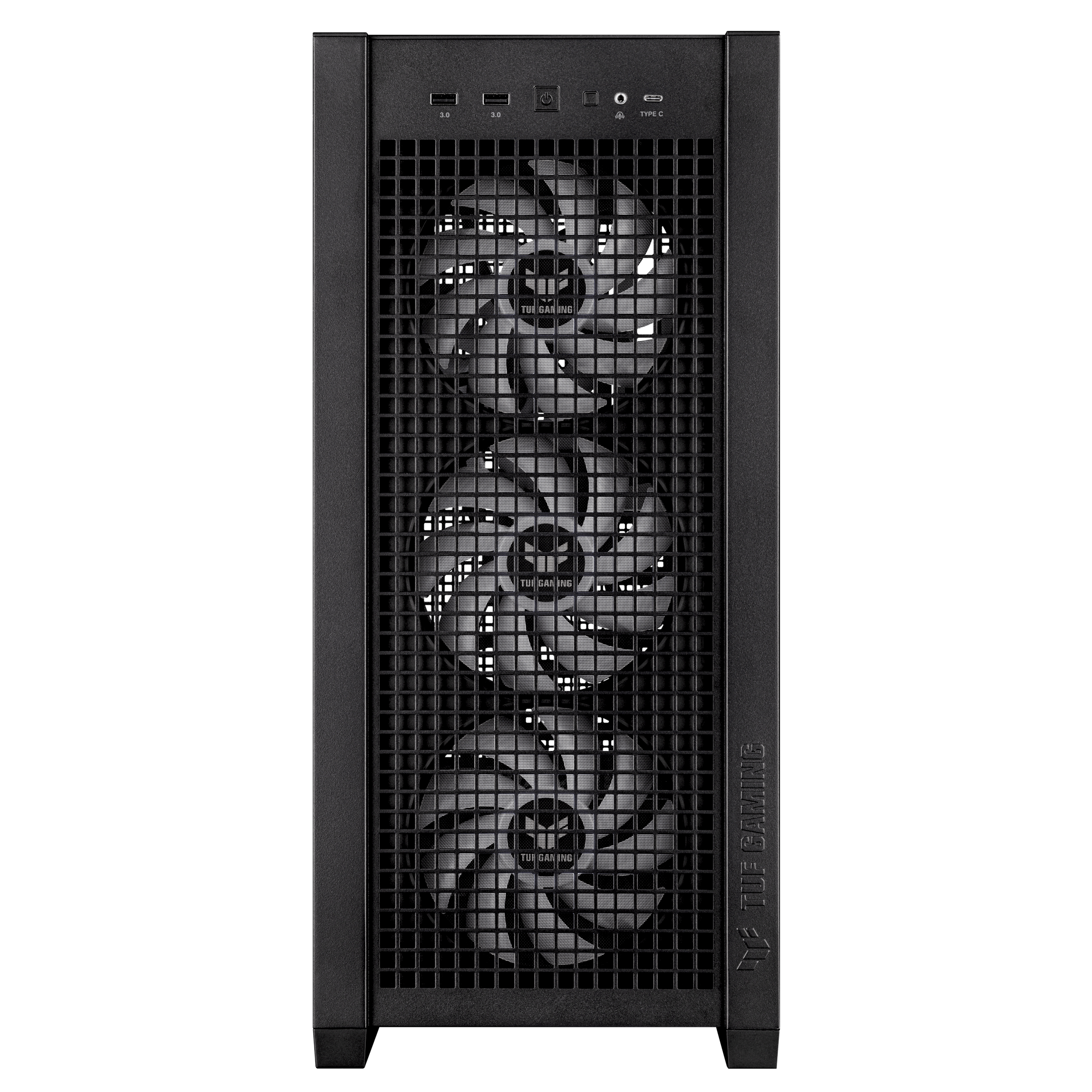 ASUS TUF Gaming GT302 ARGB - Mid tower - E-ATX - Seitenteil mit Fenster (gehärtetes Glas), Ansicht 2