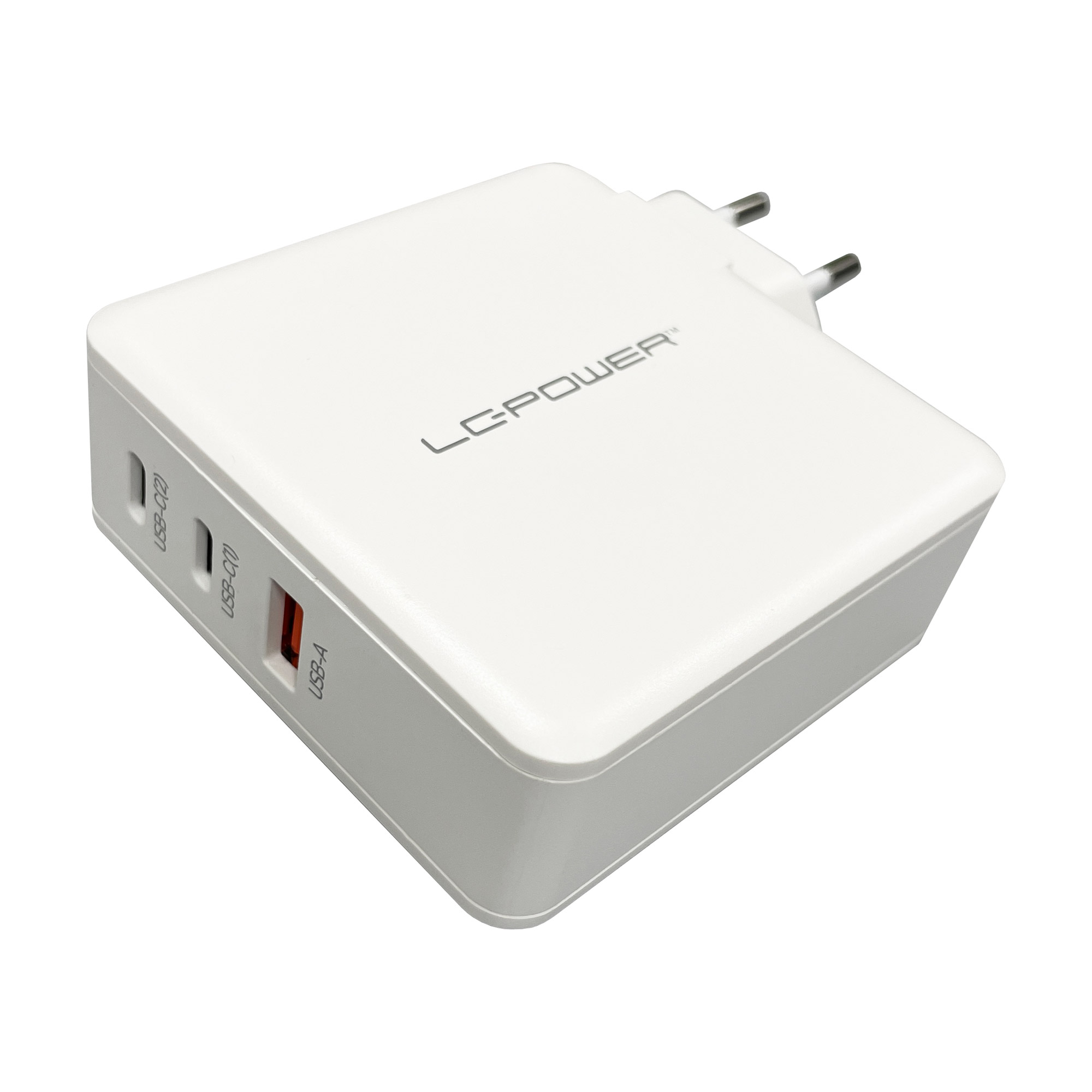 LC-Power USB Ladegerät 100W LC-GAN-100 2xUSB-C 1xUSB-A, Ansicht 2