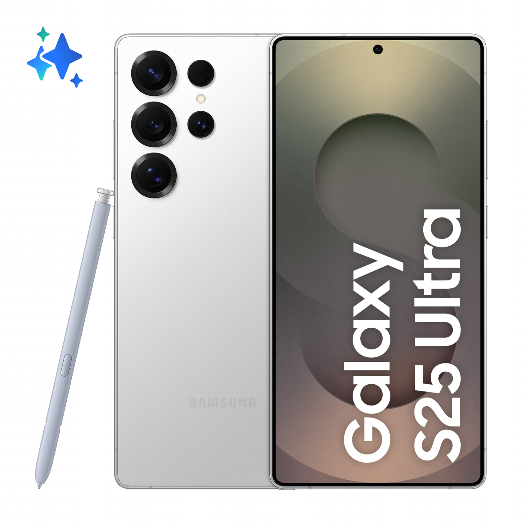 Samsung Galaxy S25 Ultra - 5G Smartphone - Dual-SIM - RAM 12 GB / Speicher 256 GB - OLED - 6.9 - Silber/Weiß, Ansicht 2
